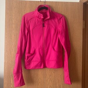 Lululemon Hot Pink Rushed Full Zip Jacket Size Small